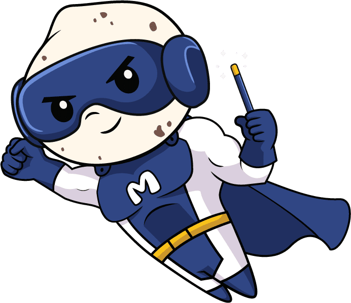 Magic Masala Makhana mascot