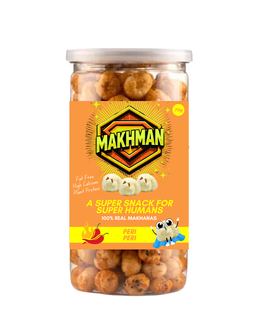 MakhMan Peri Peri Foxnut (Makhana) - 70g